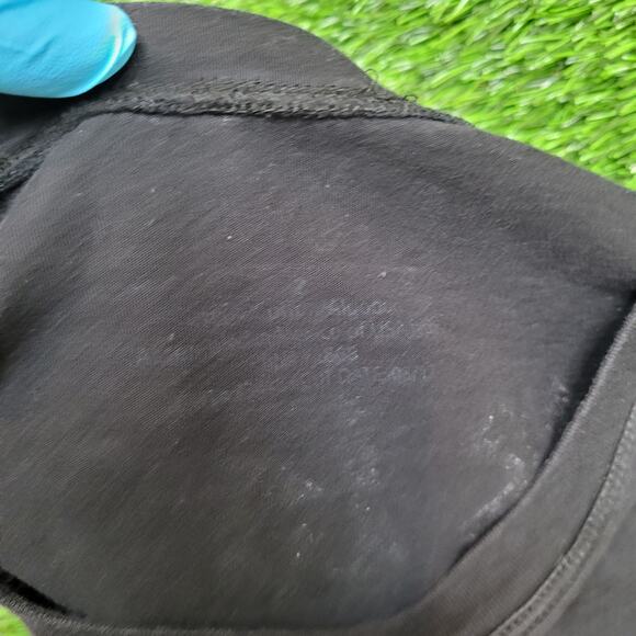 AC/DC Back in Black Album T-Shirt Double Sided Roomy Body Boxy Fit Womens XL - Picture 3 of 3